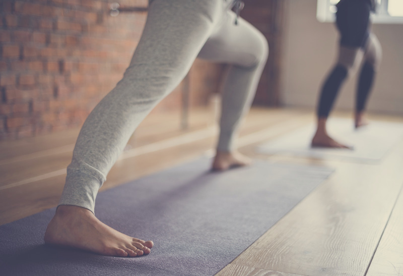 Yoga folded